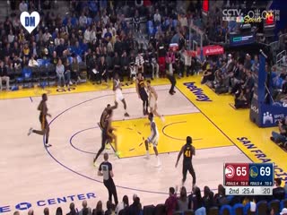 NBA常规赛 老鹰VS勇士 20240125