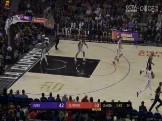 NBA经典赛 19-20赛季常规赛 太阳VS快船